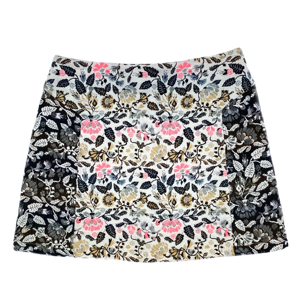 Topshop | Floral Embroidered Skirt